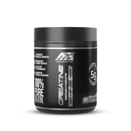 [BRSRAZQNO4NWY23H] MB One Creatine Monohydrate - NSF Certified Micronized Powder- 100% Pure, Unflavored, Sugar & Gluten Free Muscle Growth & Recovery - 60 Servings 5g per Scoop- Vegan