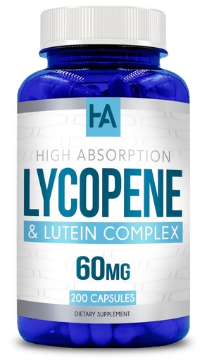 [BRSRGZYLOF7AK3DJ] Lycopene & Lutein Complex 60mg per Caps, 200 Veggie Capsules