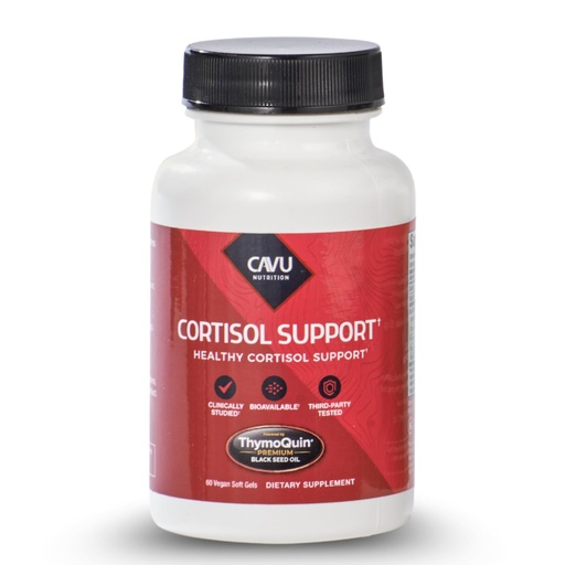 [BRSREZYKBABQOFDF] CORTISOL Manager Tablets | Stress Relief, Improved Metabolism, Body Detox & Sleep Support | Black Seed Oil Capsules with 3% Thymoquinone | Cortisol Supplements for Women & Men | 60 Softgel