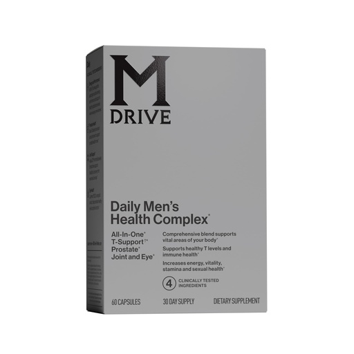 [BRSWIYA3AUOWMGYZ] Mdrive Classic Testosterone Booster for Men, Support Healthy Prostate, Eyes, Joint, Energy, Stress Relief, KSM-66 Ashwagandha, Beta-Sitosterols, 60ct.