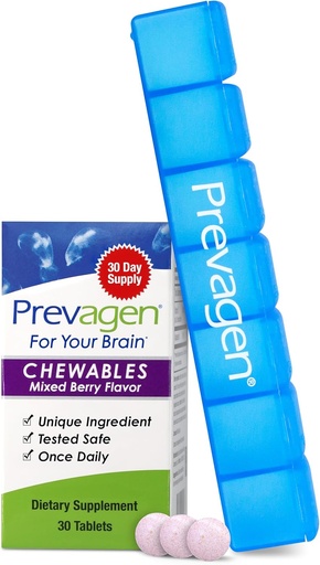 [BRSWGZIOB4DQKDYV] Prevagen Regular Strength Mixed Berry Chewables - 30 tablettia (1 kuukausi tarjonta) ...