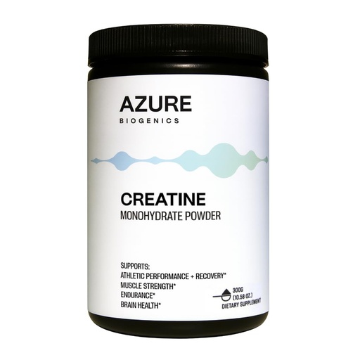 [BRSRGYDQDIBAK3Q6] Micronized Creatine Monohydrate Powder 300g - Supports Workout Performance, Strength & Training Output*- Unflavored Creatine Powder for Men & Women - Vegan, Non-GMO, No Fillers