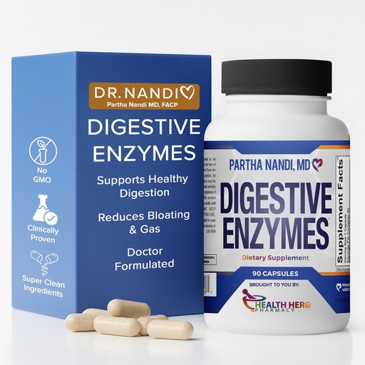 [BRSRMAYDDMBAEH3F] Digestive Enzymes Supplement – Designed to support Gas, Bloating & Nutrient Absorption – Full Spectrum Protease, Amylase, Lipase, Cellulase, Lactase – Vegan, Non-GMO, Gluten-Free – 90 Capsules