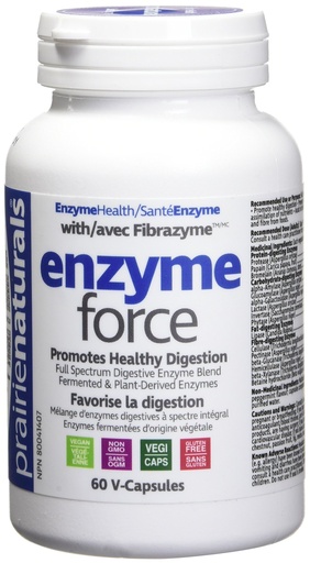 [BRSWKHD5OANWEEDZ] Prairie Naturals Enzyme Force, 60 CT