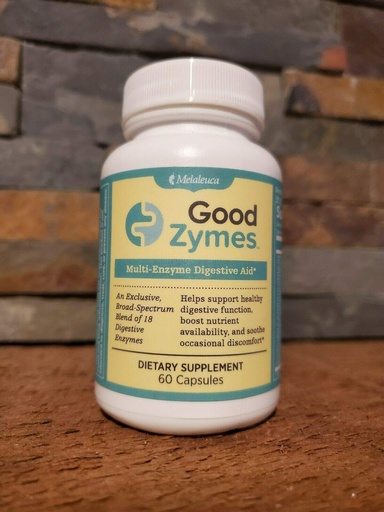 [BRSWYFIPCQCBQ2T3] Melaleuca Good Zymes Digestive Supplement Melaleuca 60 Count Sealed Bottle