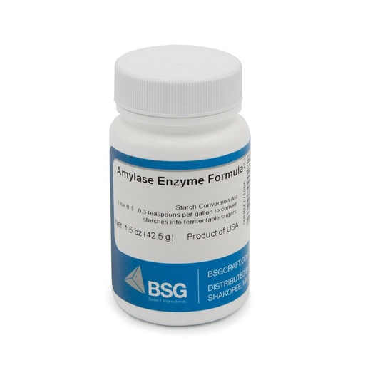 [BRSWK23QOEEB42T2] Amylase Enzyme Formula 1.5 oz