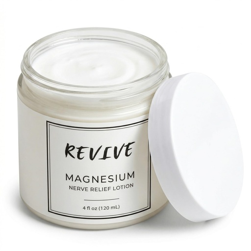 [BRSRGBIZBNYQYHLV] Nerve Relief Lotion, Magnesium Nerve Cream with Arnica Montana, Menthol, Neuropathy Lotion for Foot, Joint & Back, Non-Greasy, Deep Penetration, 4 fl oz (120 mL) (1)