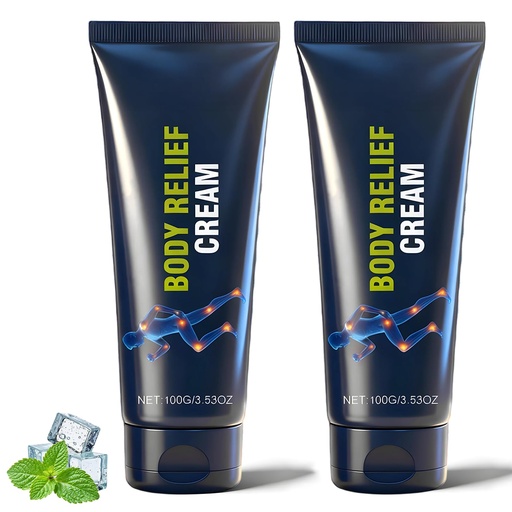 [BRSREAI3BUIG2CTZ] MYSQIHO Body Relief Care Cream, Contains Arnica, Msm Joint Relief Cream, Suitable for Feet, Hands, Legs, Muscles, Joints, and Waist, Fast Absorption, Mild & All Natural (200g)