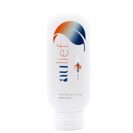 [BRSWIGL7B4FQ42L2] China-Gel Aulief Pain Relief Cream Arthritis & Muscle Rub for Sore Muscles & Joint Pain, Neck, Knee & Back Aches, Premium Dye-Free White Topical Gel, 6 oz Tottle