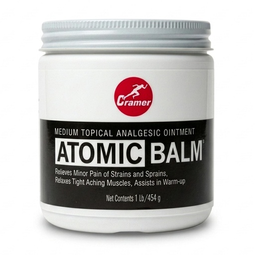 [BRSWIYTYA4BQ4YLC] Cramer Atomic Balm, Medium Strength Warming Pain Reliever for Relieving Minor Pain From Strains & Sprains, Relaxing Tight Muscles, & Assisting in Warm-Up for Athletes, Relieve Joint & Arthritis Pain