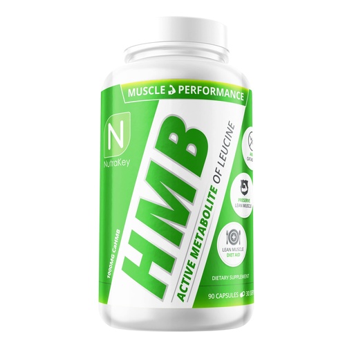 [BRSWI2YNBIGR2DLM] NutraKey HMB Capsules, 90 Count
