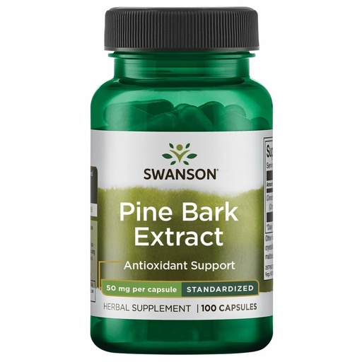 [BRSWIY36BQFWICA3] Swanson Pine Bark Extract 50 Milligrams 100 Capsules