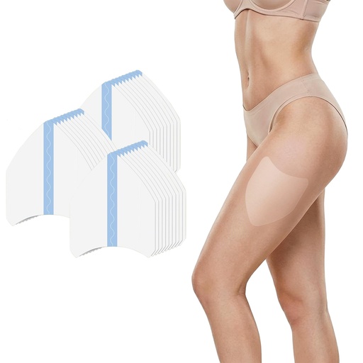 [BRSRGBIPAEBWC3IY] 30 PCS Invisible Thigh Lift Tape for Women, Transparent Contouring & Firming Patches, Long-Wear Skin-Friendly Adhesive, Smooths the Look of Cellulite