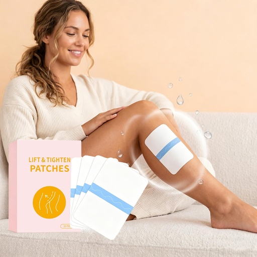 [BRSRGCQYAFYAEAIZ] Body Lifting Patches for Legs/Abdomen/Buttocks & Arms, 2026 New Transparent Skin Tightening Waterproof Tape, Anti-Friction Sagging Skin Tape for Women, Discreet Wear 20 PCS