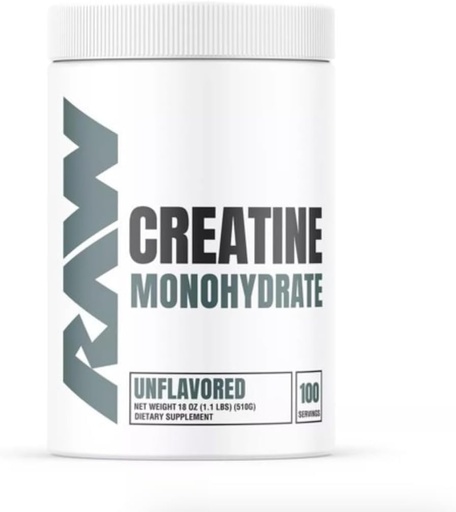 [BRSRAGI5C4IG2CD4] Unflavored Creatine Monohydrate, 100 Servings