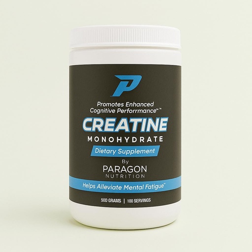[BRSRABD7OYDQO3DB] Creatine Monohydrate | Unflavored | 500g | 100 Servings | Cognitive Performance Support