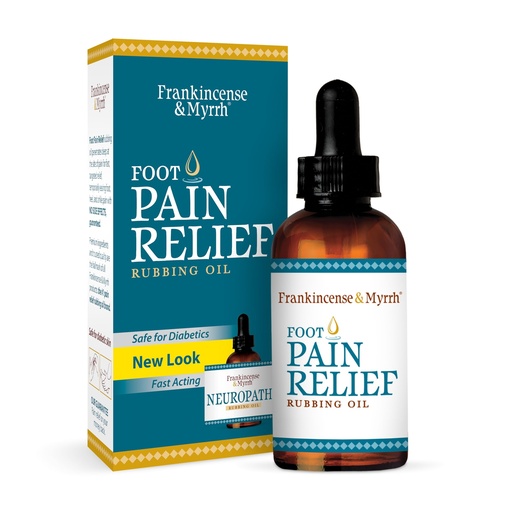 [BRSWGAQRB4BAKA3H] FRANKINCENSE & MYRRH Foot Pain Relief Rubbing Oil, Neuropathy Pain Relief for feet, Frankincense Essential Oil, Diabetic Lotion & Cream, Nerve, Neuropathy & Restless Legs Syndrome, Maximum Strength