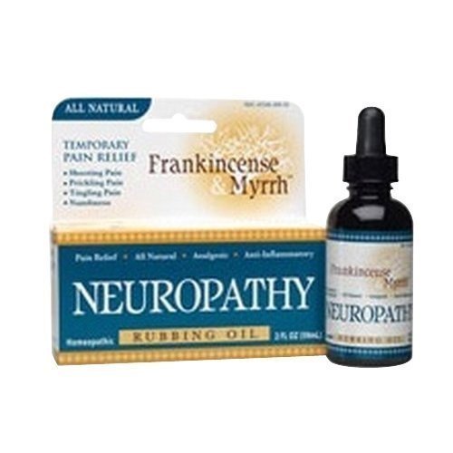 [BRSWKGA7AACBO3Y7] Frankincense & Myrrh Neuropathy Rubbing Oil, 2 FZ (Pack of 6) by Frankincense & Myrrh