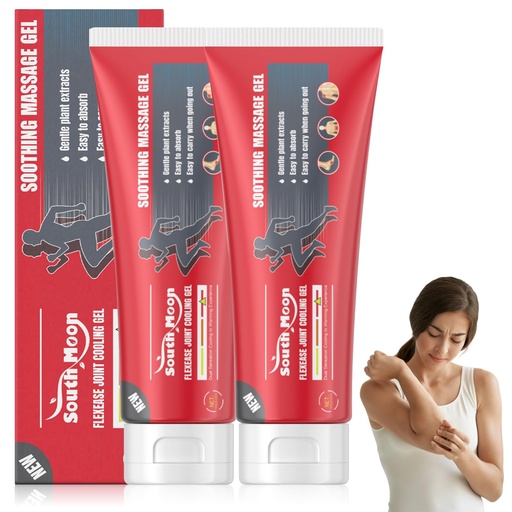 [BRSREGAPDINGAEQ3] 2pcs Joint Purple Gel,Soothing Massage Cream, Joint Relief Massage Rapid Cream, Suitable for Knee, Lumbar, Neck, Hand and Foot