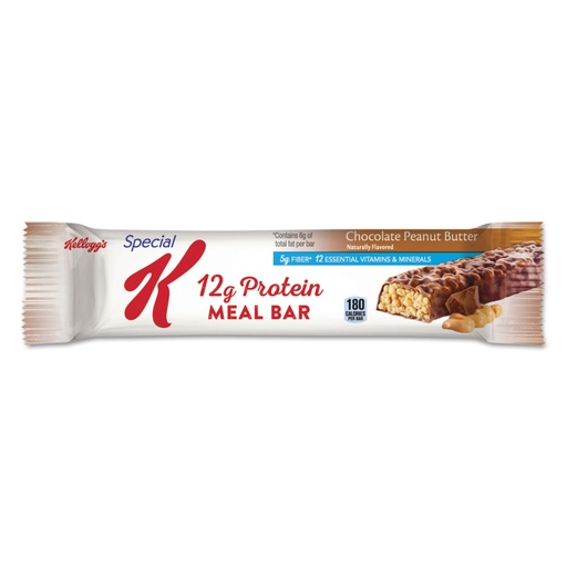[BRSWIFIYCV4AOGD6] Kellogg’s Special K Protein Meal Bar, Chocolate/Peanut Butter, 1.59 oz, 8/Box