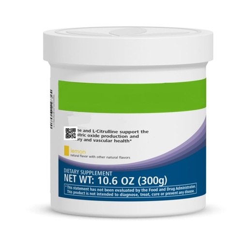 [BRSRAAY7OQNQGHLD] Herbal Lemon Nite: (Naturally Flavored) 10.6 Oz. L-Arginine and L-Citrulline Support