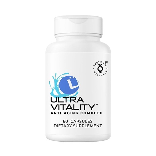 [BRSROHQLPN6A4CDB] UltraVitality Longevity Support Formula – Fisetin, Curcumin, Quercetin & Beta-Glucan – Supports Cellular & Cognitive Health Healthy Aging – 60 Capsules