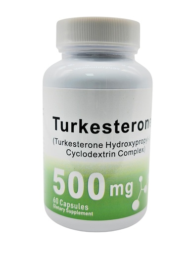 [BRSRGZQ2DMIWGCT2] Okian Turkesterone Supplement 500mg Veggie Caps (60 Count)