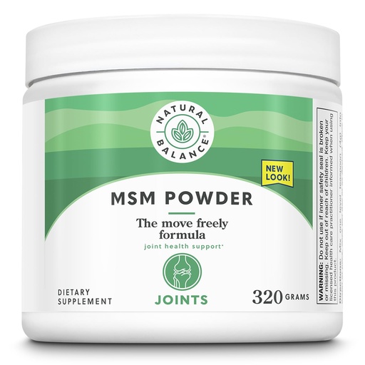 [BRSWIYTYO4HQCGT6] Natural Balance MSM | 320g