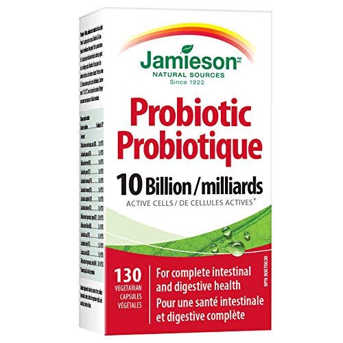 [BRSWKFL6CJ7BOE3A] Jamieson Probiotic, 10 billion,130 veg caps