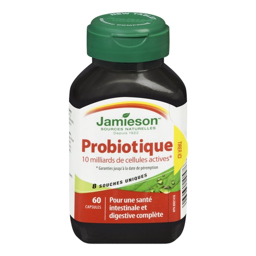 [BRSWIEAEC4AAEDT2] Jamieson Probiotic 10 Billion Active Cells 60 Capsules