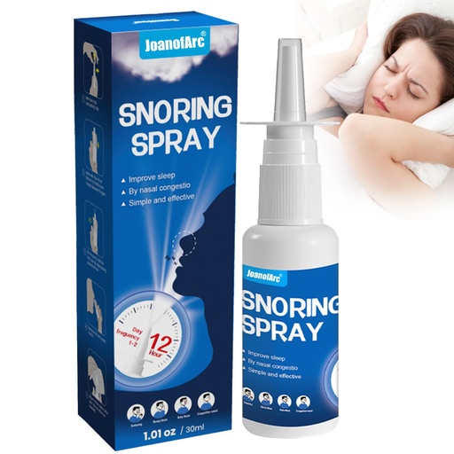 [BRSREAD2BV6QKFIU] Anti Snoring Spray, Anti Snoring Devices, Fast Snore Drops for Better Sleep Effective Snoring Solution, Helps Open The Throat & Air Passage While Sleeping, 30ml