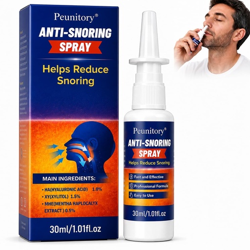[BRSRGBT5AACAMYD6] Anti Snoring Spray, Fast Acting Snore Stopper & Advanced Snoring Solution for Quiet Sleep and Better Nighttime Breathing, Comfortable Alternative to Nasal Strips, Mouth Tape & Mouthpiece, 1.01 fl oz
