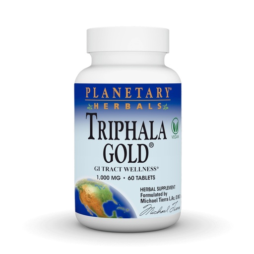 [BRSWIY37OUNAKCIV] Planetary Herbals Triphala Gold 1000mg - 60 Tablets