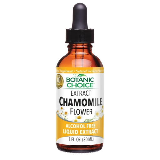 [BRSWIYACBICBKCTG] Botanic Choice Chamomile Flower Alcohol Free Liquid Extract, 1 Fluid Ounce
