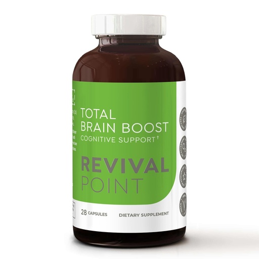 [BRSRAAT6CQBRAADU] Total Brain Boost Supplement - 1 Bottle