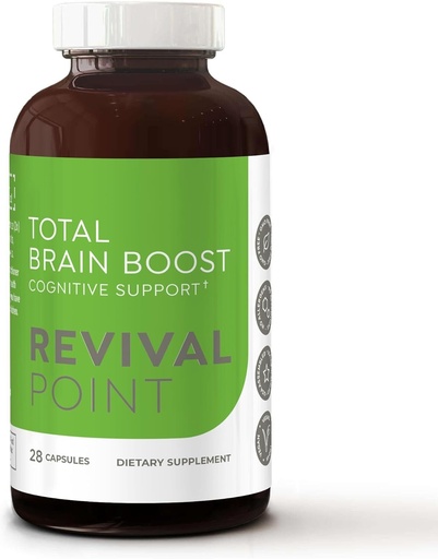 [BRSRAAT6CQBRAADU] Total Brain Boost Supplement - 1 Bottle