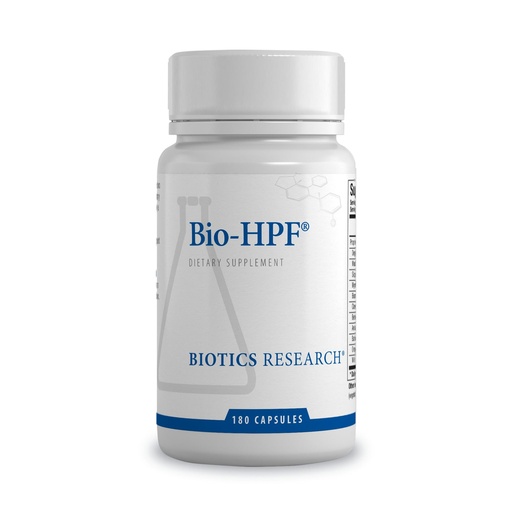 [BRSWGYINAFYQ23L7] BIOTICS RESEARCH Bio-HPF– Gastric Support. DGL, Licorice, Slippery Elm, Berberine, Gut Health, Healthy Digestion, Fosters Microbial Balance, Soothing, Supports Gastric Mucosa 180 Capsules