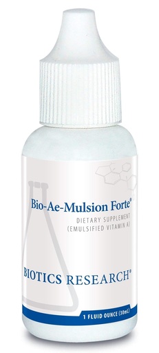 [BRSREBTRC4CAMYLJ] Biotics Research Bio Ae Mulsion Forte 12,500 IU Emulsified Vitamin A for Greater Uptake Utilization, Concentrated, Promotes Immune Response, Aids in Visual Acuity, Support Cardiovascular 1Fluid Ounces