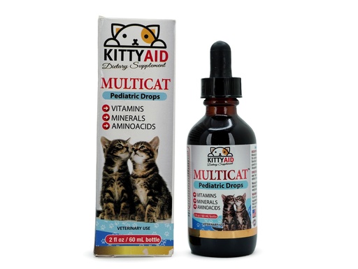 [BRSRAED4CQNAOAL6] Multivitamin Cats Dietary Suplement by Interfarma | Heart, Digestion, Skin, Coat, & Joint Support Supplement for Cats | with Vitamins, Minerals, Aminoacids, Biotin, & Folic Acid | MULTICAT