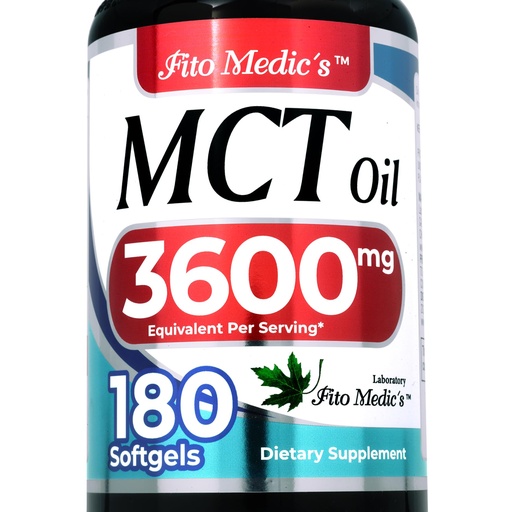 [BRSREFA7DIDR4F33] FITO MEDIC'S Lab | MCT Oil |180 softgels |mct Oil | Keto-Friendly Energy Support