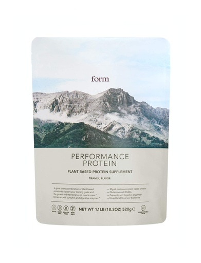 [BRSWYGL2PIOWC3Q3] Form Performance Protein - Vegan Protein Powder - 30g of Plant Based Protein per Serving, with BCAAs and Digestive Enzymes. Perfect Post Workout. Tastes Great with Just Water! (Tiramisu)