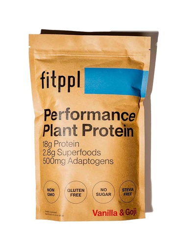 [BRSWGZQYOIMWAGT5] Plant Based Protein Powder w/Superfoods, Ashwagandha, Reishi, Lions Mane for Optimal Health | 18G of Organic Vanilla Vegan Protein, Gluten Free, Stevia Free, Sugar Free, 20 Servings
