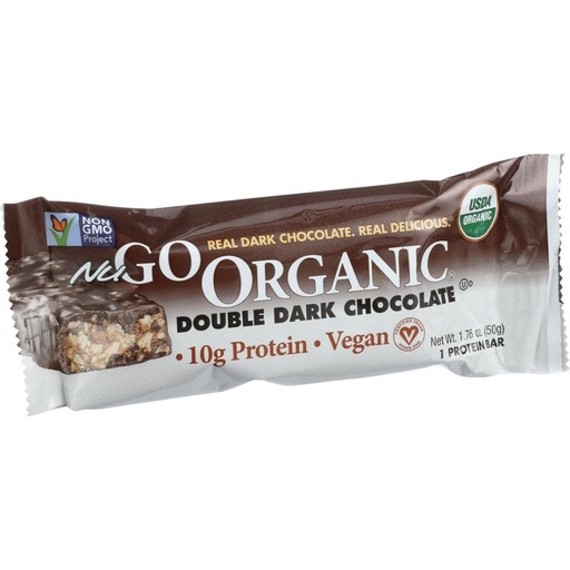 [BRSWGEIHBADQMDQ6] NuGO Nutrition Bar - Organic Dark Chocolate Almond - 1.76 oz - Case of 12