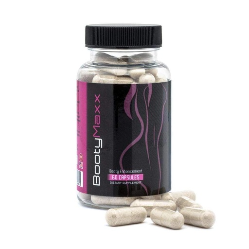 [BRSWGZD6OUAQYCAU] BootyMaxx Pills, Supplements for Women and Men, Target Your Curves, Butt Formula with Premium Ingredients, The Original Booty Brand