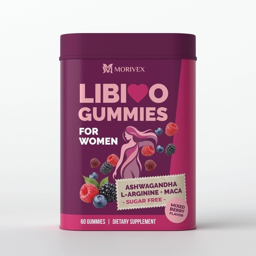 [BRSRYYAOA4HWO3TV] Libido Booster for Women with 1500mg Maca & 1000mg Ashwagandha, for Energy, Mood - Strongest Female Libido Booster + Hormone Balance for Women Cortisol Reducer, 0 Sugar, 60 Gummies