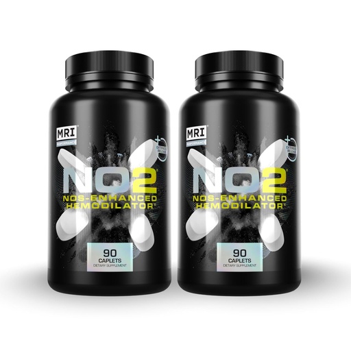 [BRSREGIBBEBGKCDB] MRI Performance NO2 Nitric Oxide Booster, Original Formula with 3,000mg L-Arginine & AAKG, Supports Nitric Oxide Production, Healthy Blood Pressure & Heart Health 90 Caplets (2 Pack)