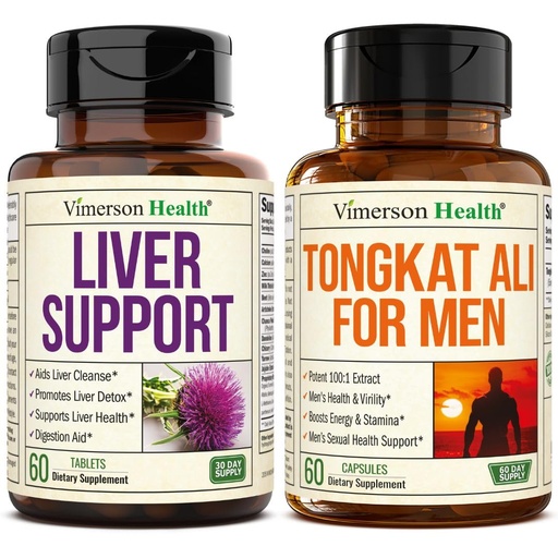[BRSREEAEA4CQIET6] Liver Cleanse Detox & Repair Milk Thistle Supplement - Herbal Liver Support & Tongkat Ali for Men - Premium & Potent Male Enhancing Supplement with Longjack Tongkat Ali Powder