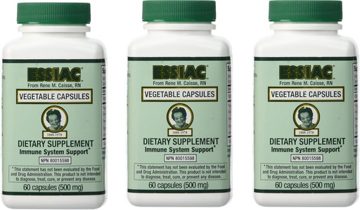 [BRSWKFAABN5G233K] Essiac 야채 모자 60 모자 x 3 (180 모자)