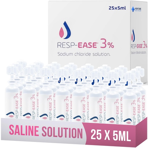 [BRSREZT5DIHROCTV] 3% Saline Solution for Moisturizing of The Airways - Sodium Chloride 3% for Nose, Nasal Cleanse for Adults and All Ages - 125ml / 4.23 fl oz