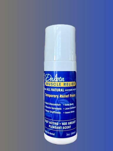 [BRSWIZAGAUIWCEQ7] LaShe Naturals Dakota Muscle Relief 3 oz Roll On